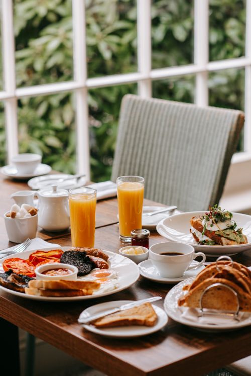 Breakfast at Flackley Ash Hotel